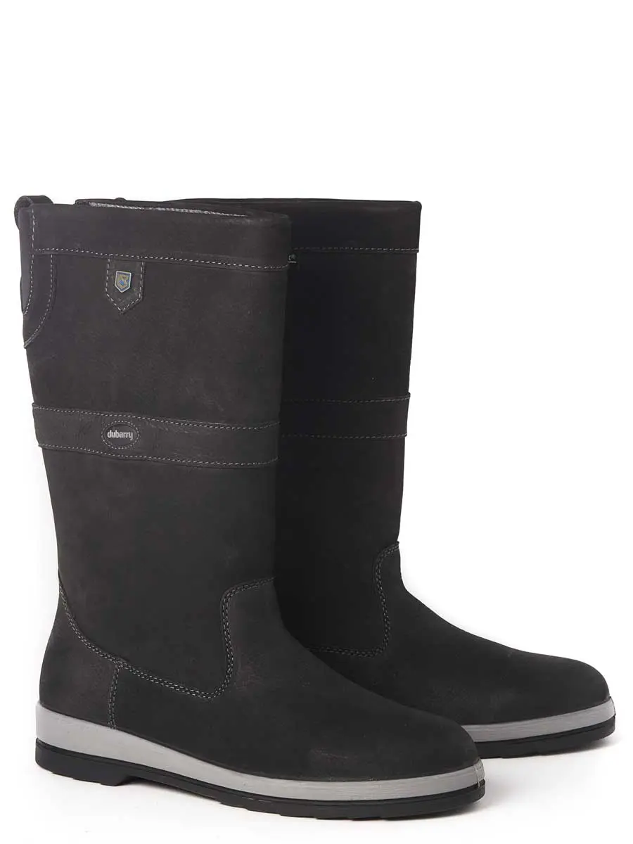 DUBARRY Ultima ExtraFit Sailing Boots - GORE-TEX Leather - Black - Image 3