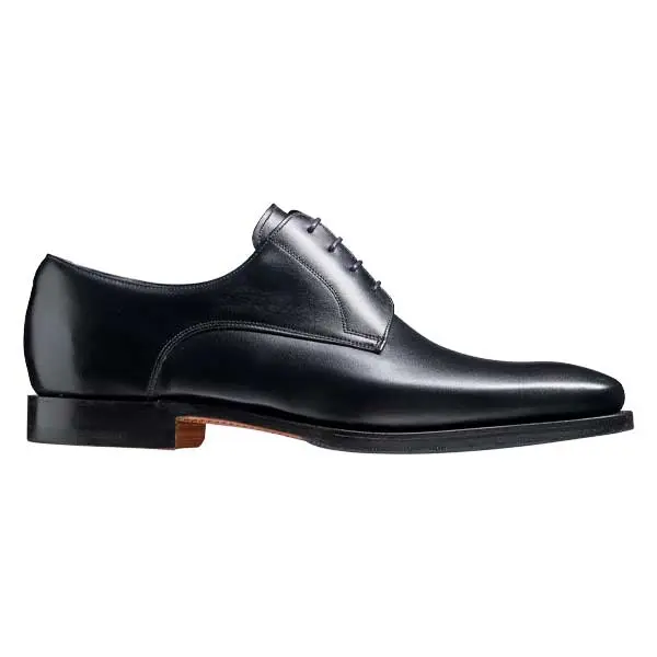 BARKER Ellon Shoes - Mens Derby Shoes - Black Calf - Image 2