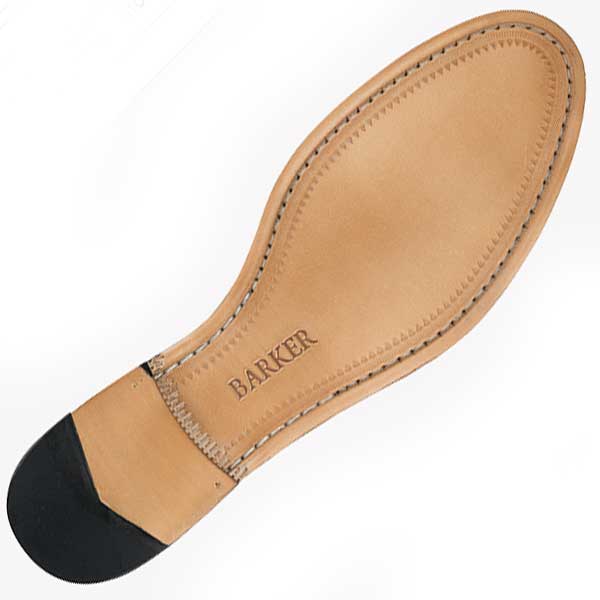 BARKER Ledley Shoes - Mens Moccasins - Cherry Grain - Image 2