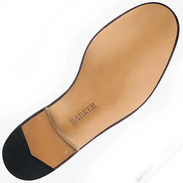 BARKER Wade Shoes - Mens Moccasins - Black Kid - Image 2