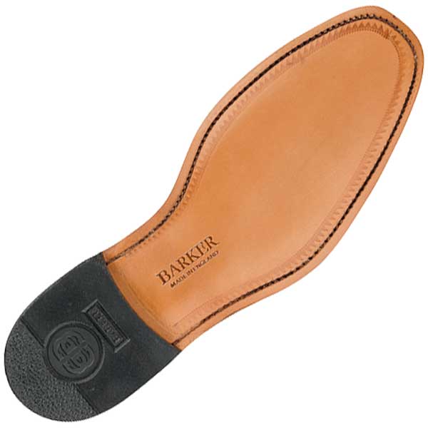 BARKER Woodbridge Shoes - Mens Brogues - Black Polish - Image 2