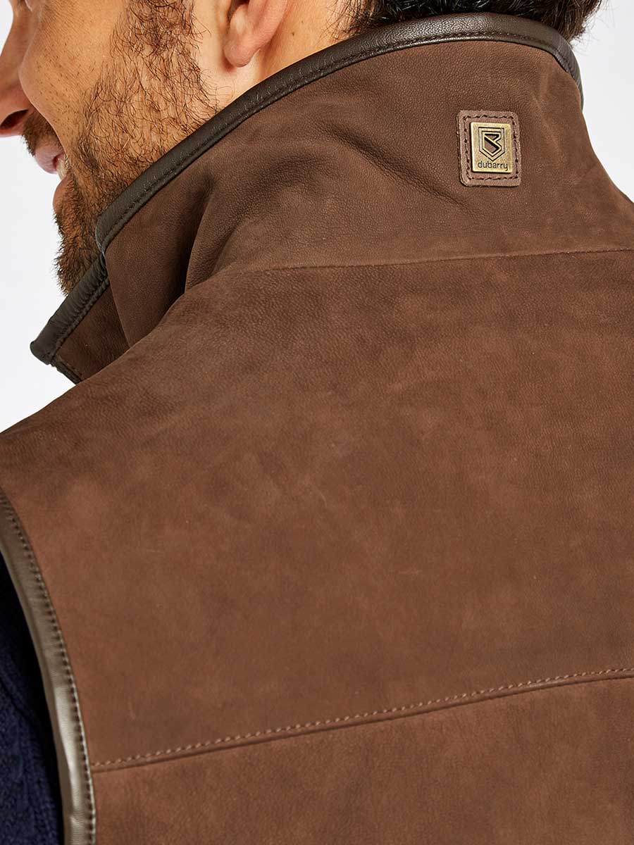 DUBARRY Dunhill Leather Gilet - Mens - Walnut - Image 5