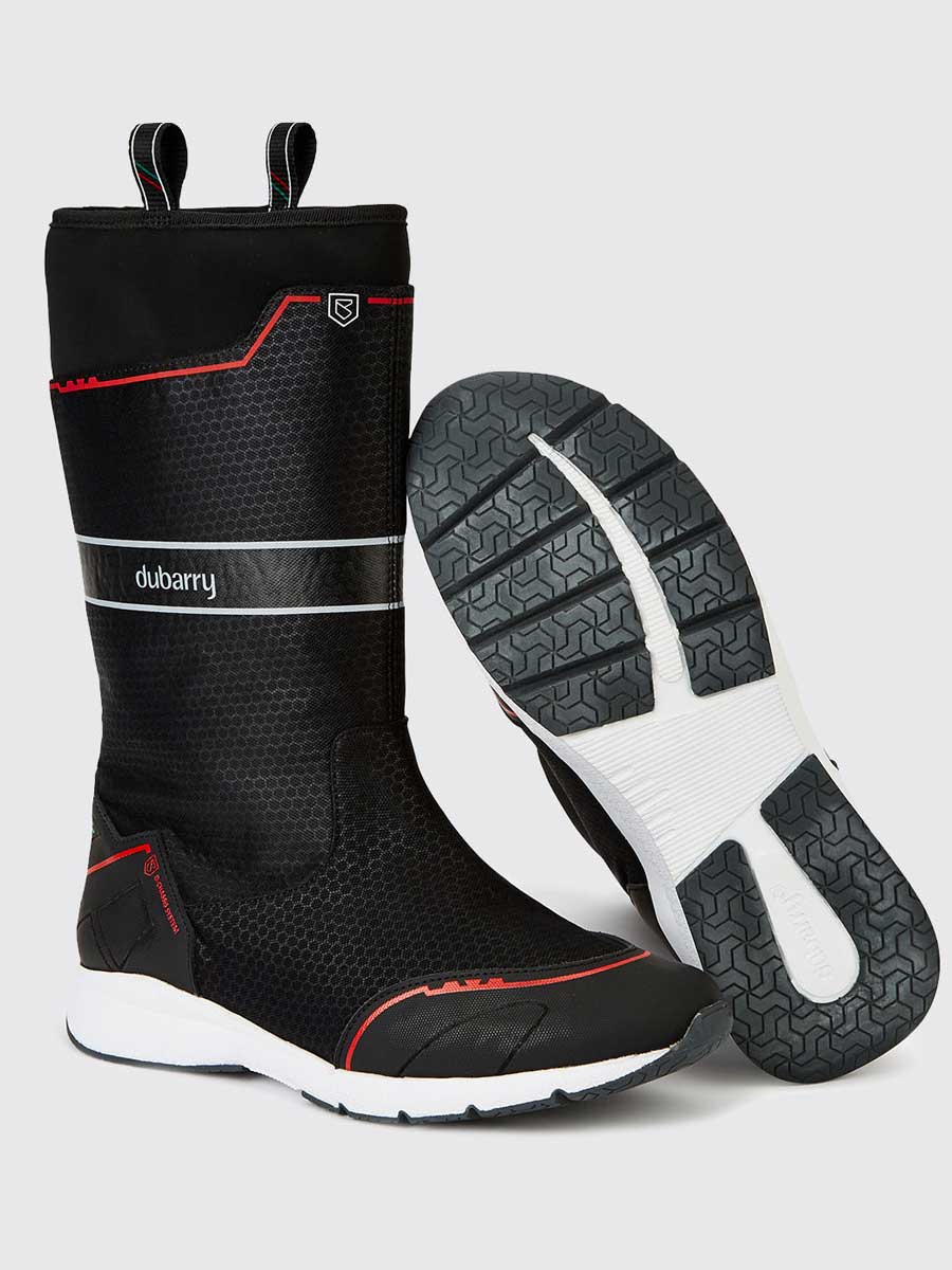 DUBARRY Hobart Lightweight Sailing Boots - Black - Image 3