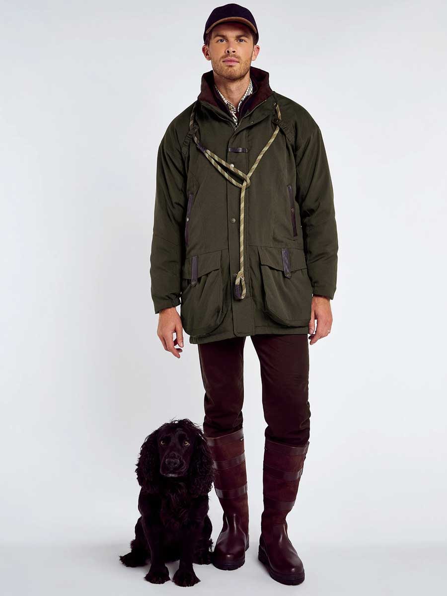 30% OFF DUBARRY Longacre Waterproof Jacket - Mens - Olive - Size: 2XL - Image 3