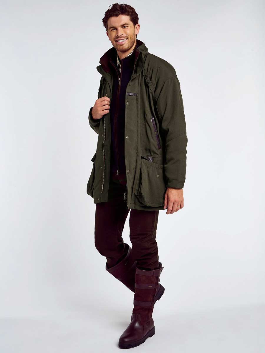 30% OFF DUBARRY Longacre Waterproof Jacket - Mens - Olive - Size: 2XL - Image 5