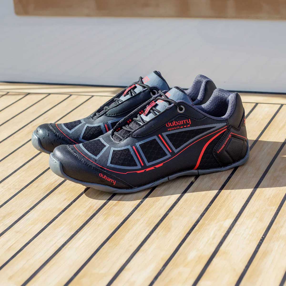 DUBARRY Sydney Lightweight Performance Sailing Shoe - Black - Image 2