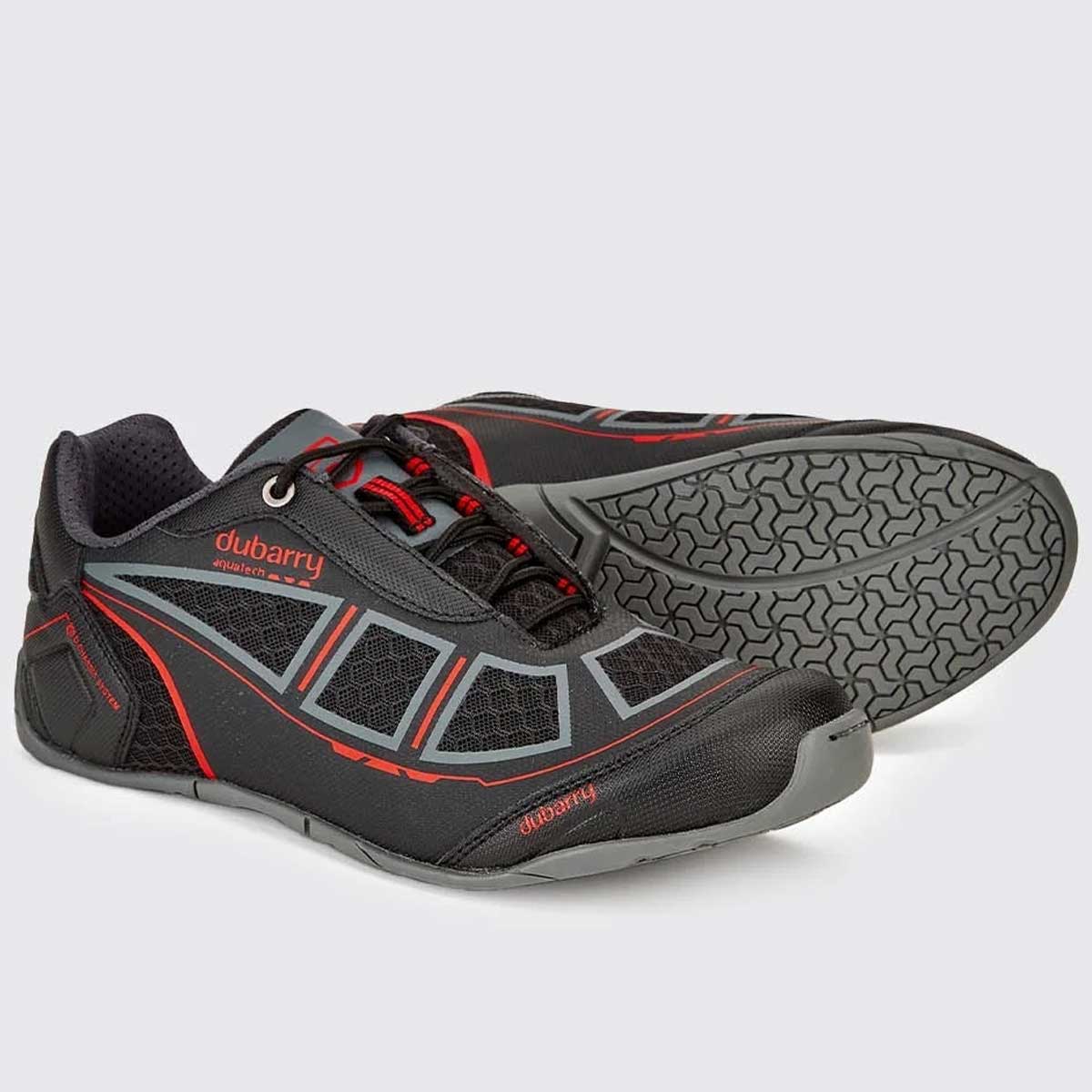 DUBARRY Sydney Lightweight Performance Sailing Shoe - Black - Image 3
