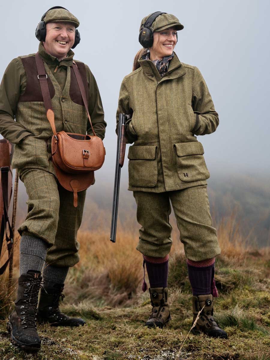 HARKILA Jura GTX Tweed Breeks - Womens - Olive - Image 2