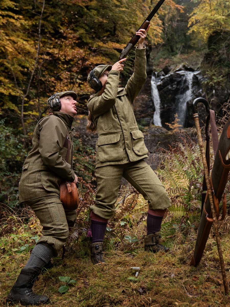HARKILA Jura GTX Tweed Breeks - Womens - Olive - Image 3