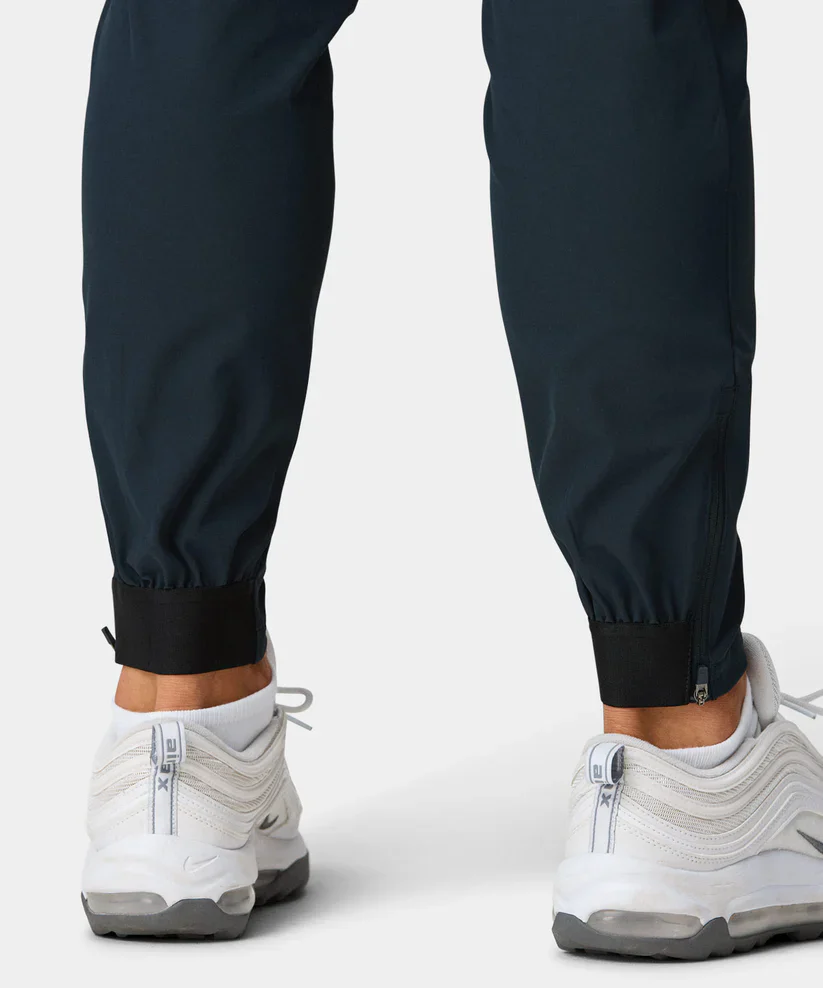 30% OFF - MACADE Men’s Four-Way Stretch Golf Joggers – Tapered Performance Fit – Navy - Size: 30 SHORT - Image 4