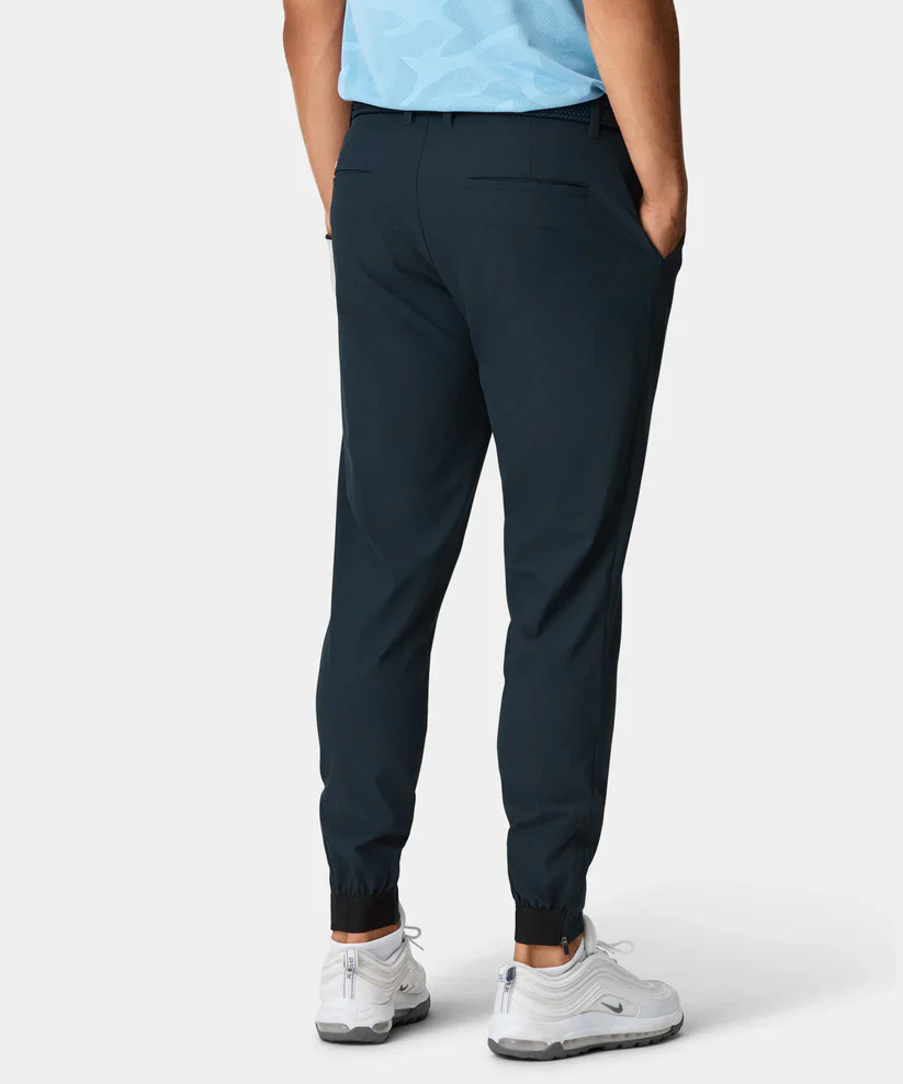30% OFF - MACADE Men’s Four-Way Stretch Golf Joggers – Tapered Performance Fit – Navy - Size: 30 SHORT - Image 5