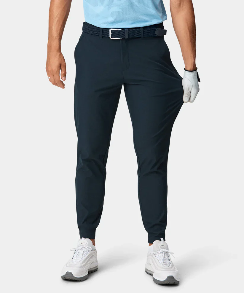 30% OFF - MACADE Men’s Four-Way Stretch Golf Joggers – Tapered Performance Fit – Navy - Size: 30 SHORT - Image 8