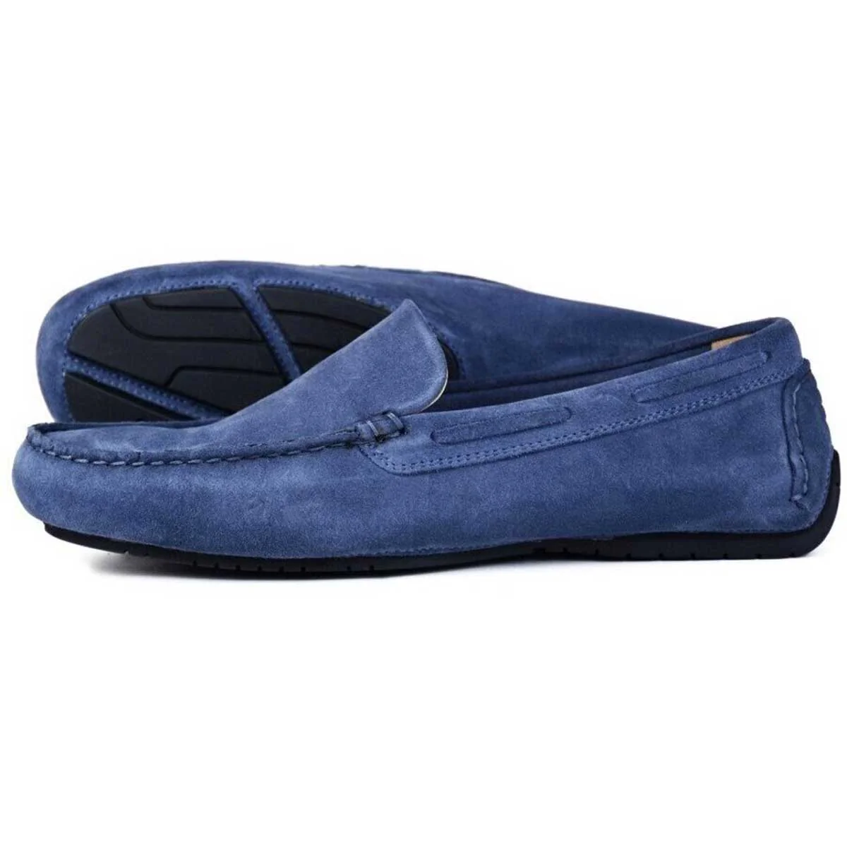 ORCA BAY Silverstone Leather Deck Shoes - Men's - Dark Denim