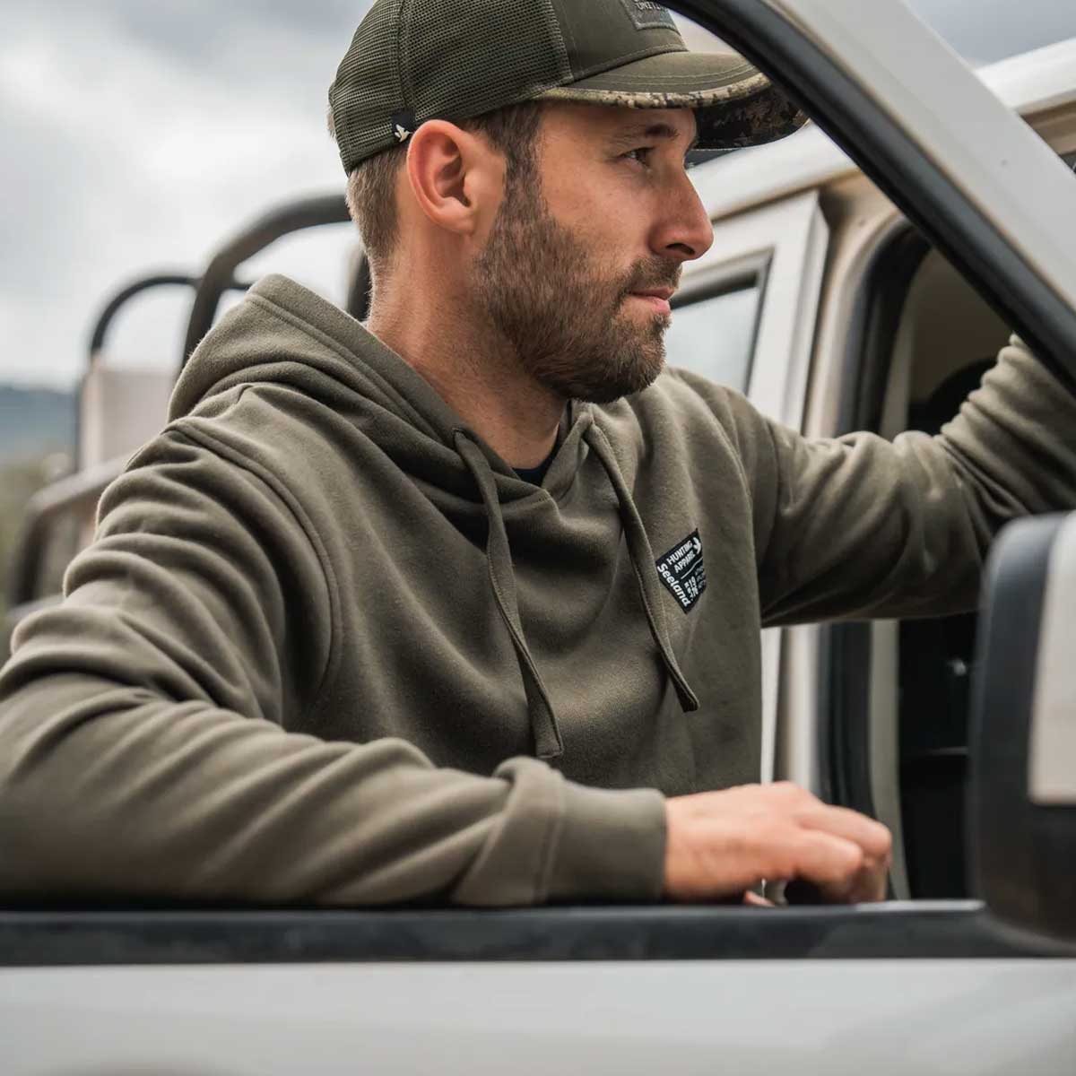 SEELAND Delta Hoodie - Mens - Grape Leaf - Image 5