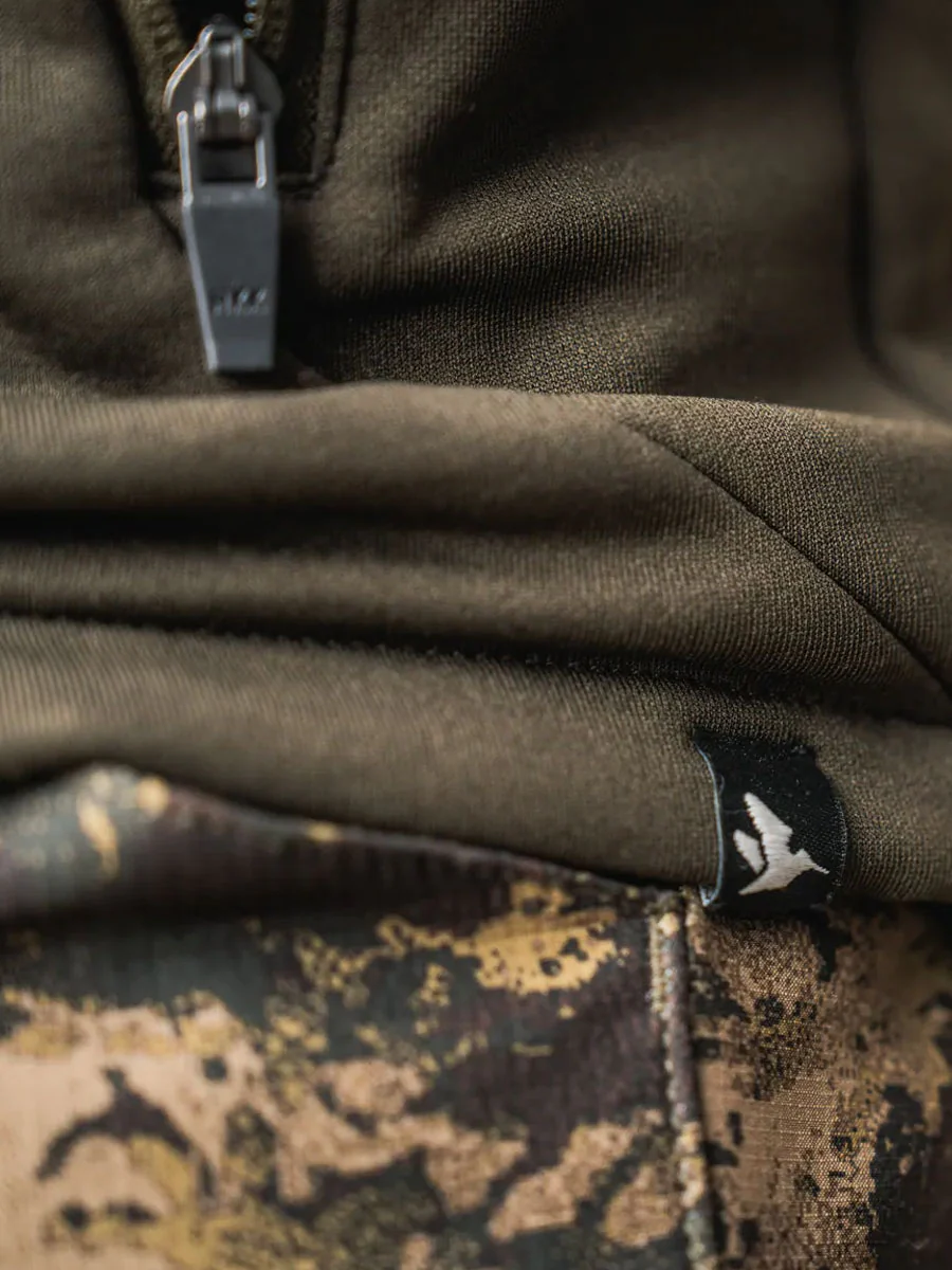 SEELAND Tidal Fleece Jacket - Mens - Pine Green - Image 6