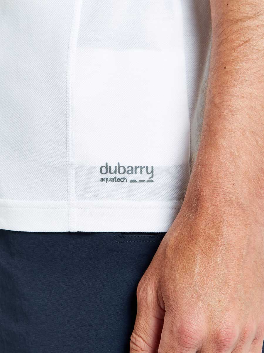 50% OFF DUBARRY Sorrento Short-Sleeved Technical Polo - Unisex - White - Size: XS - Image 2