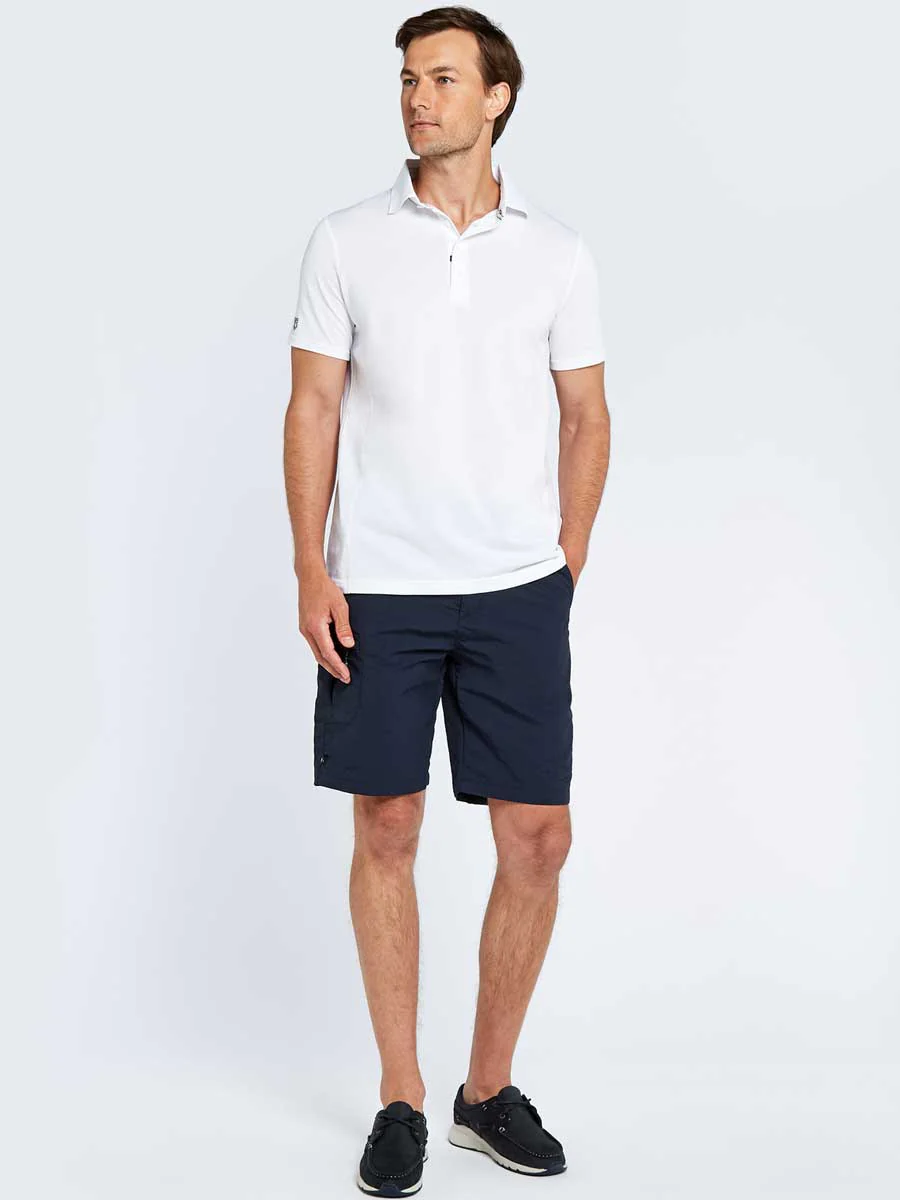 50% OFF DUBARRY Sorrento Short-Sleeved Technical Polo - Unisex - White - Size: XS - Image 3