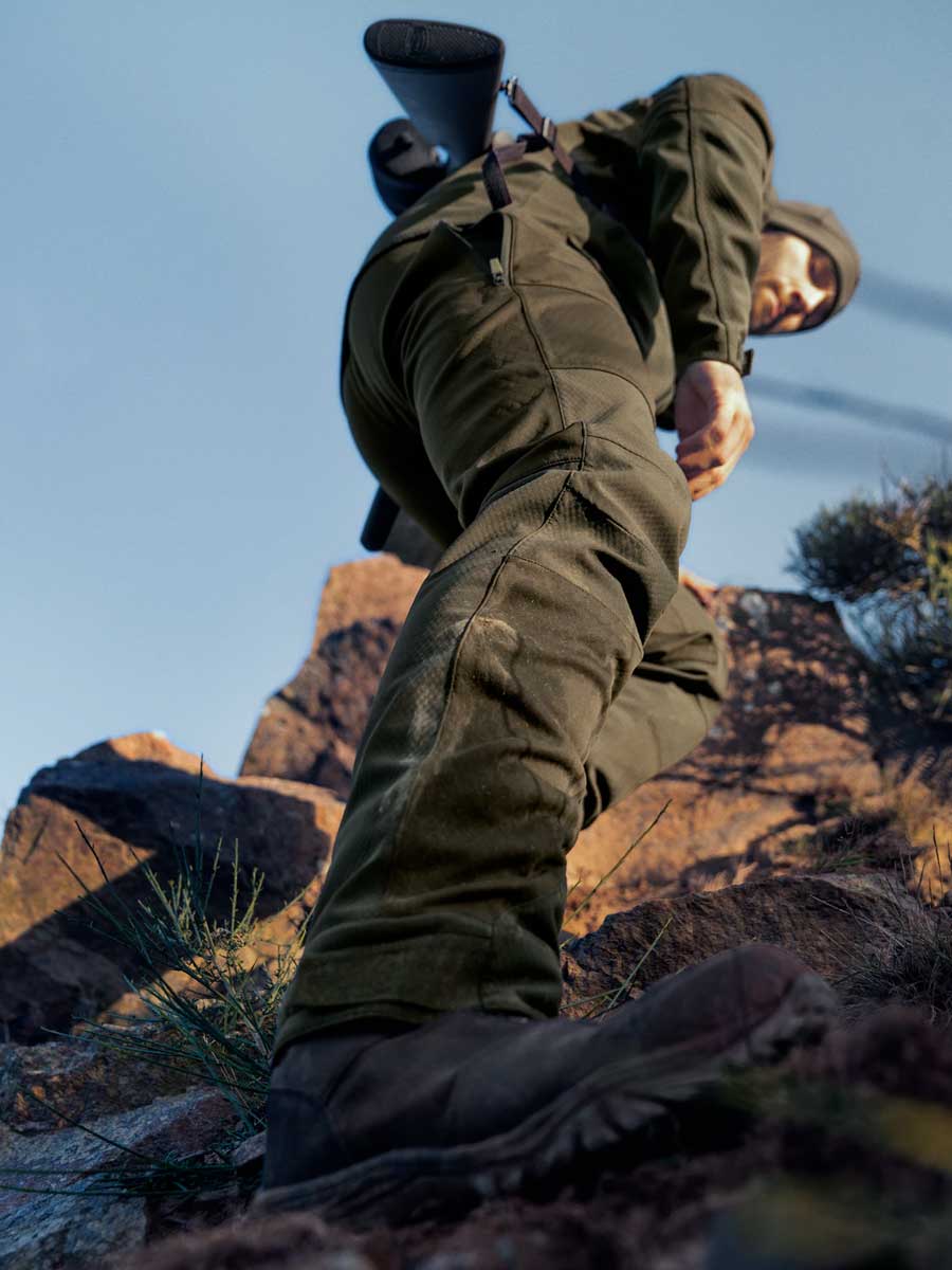 SEELAND Hawker Shell II Trousers - Mens - Pine Green - Image 2