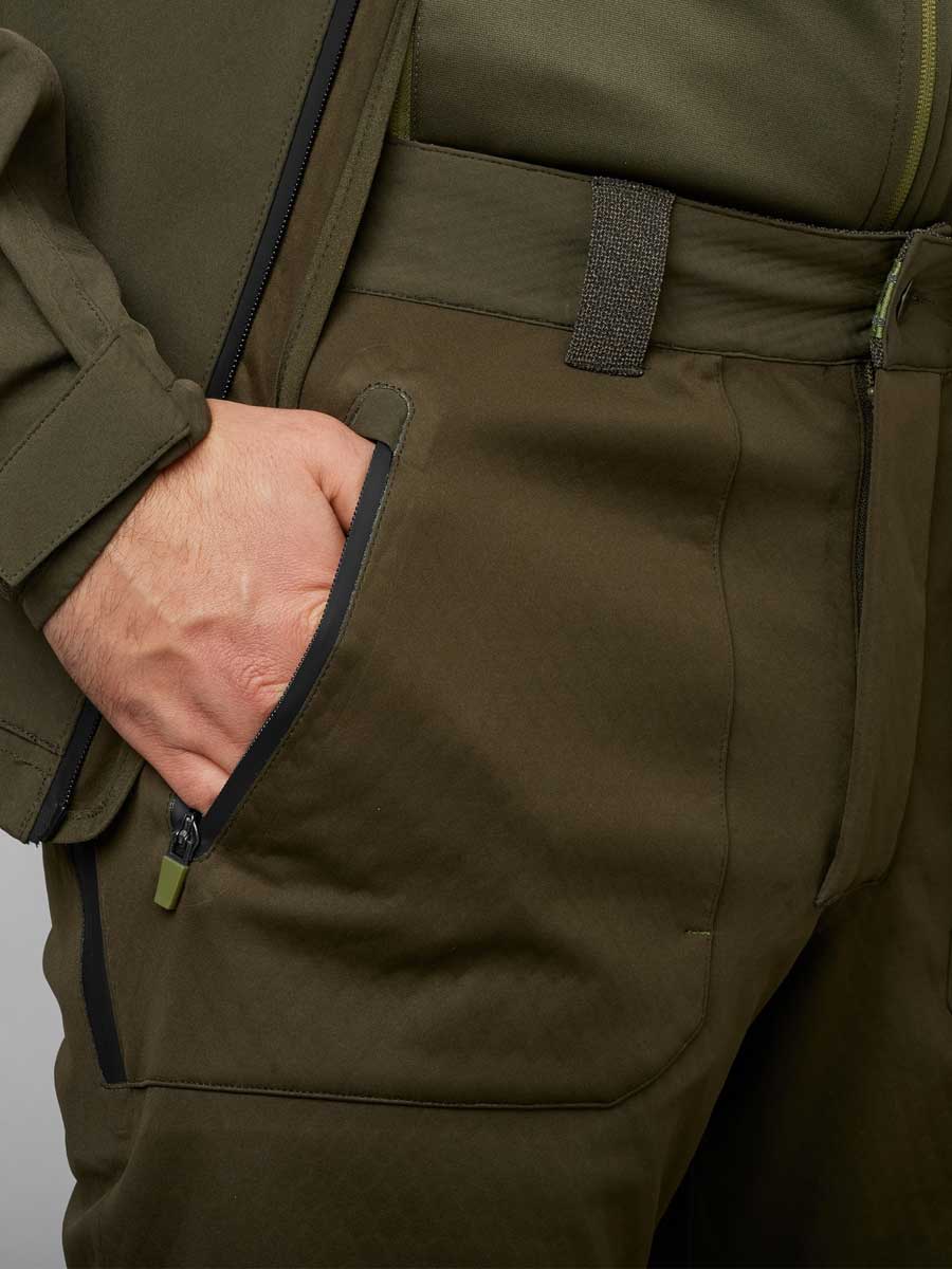 SEELAND Hawker Shell II Trousers - Mens - Pine Green - Image 3