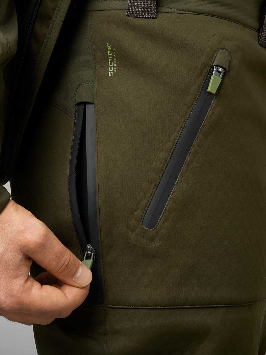 SEELAND Hawker Shell II Trousers - Mens - Pine Green - Image 6