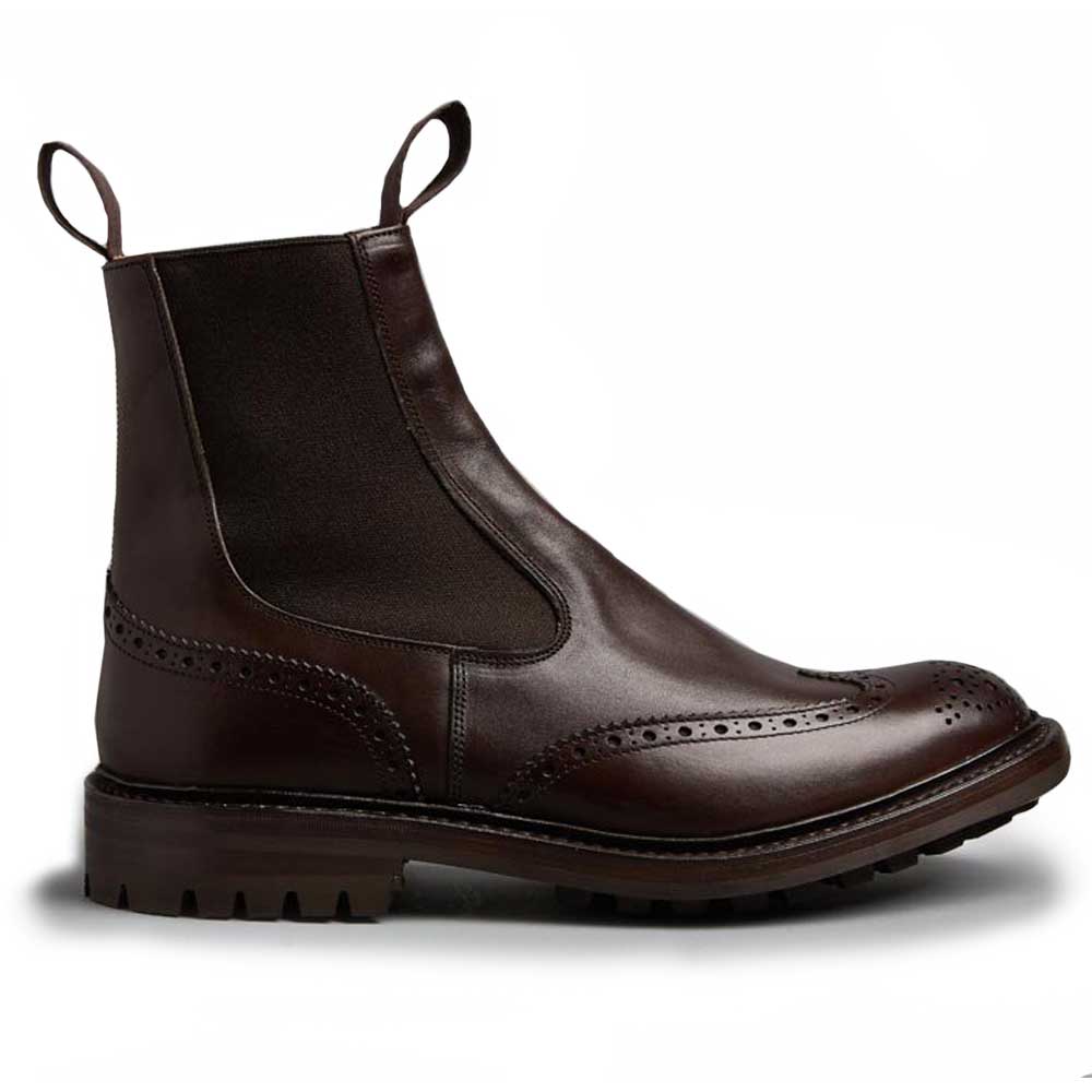 30% OFF TRICKER'S Boots - Mens Henry Commando Sole - Espresso - Size: UK 10.5