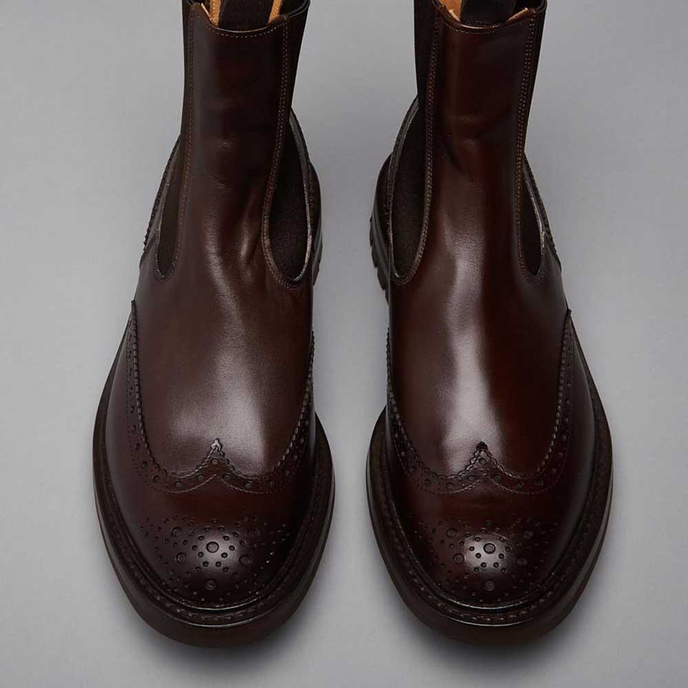 30% OFF TRICKER'S Boots - Mens Henry Commando Sole - Espresso - Size: UK 10.5 - Image 4