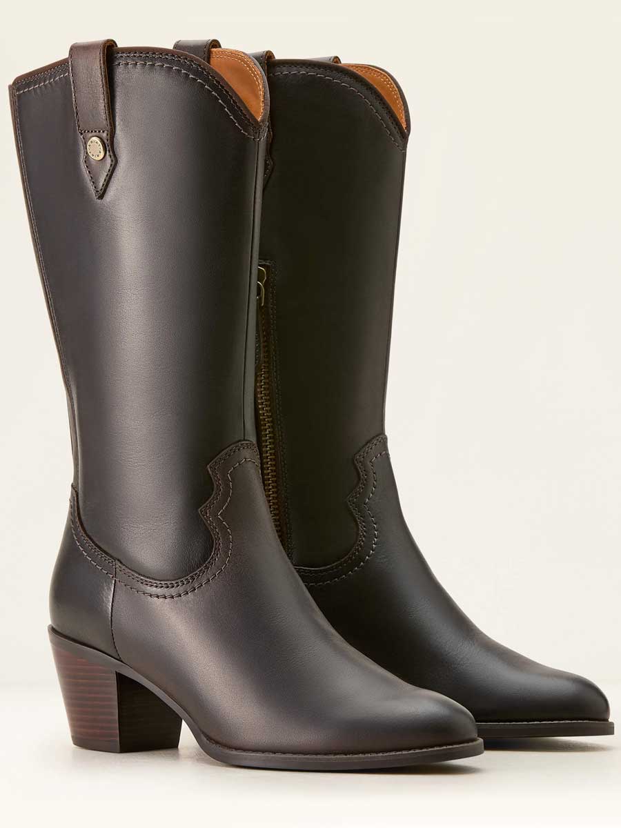ARIAT Addison Western Boots - Womens - Chocolate Truffle - Image 7