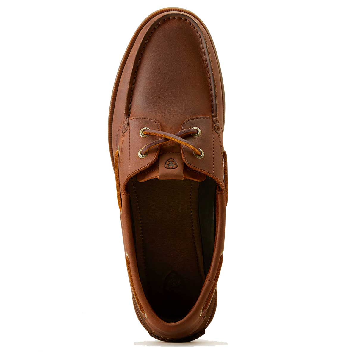 ARIAT Antigua Deck Shoes - Mens - Bridle Brown - Image 3