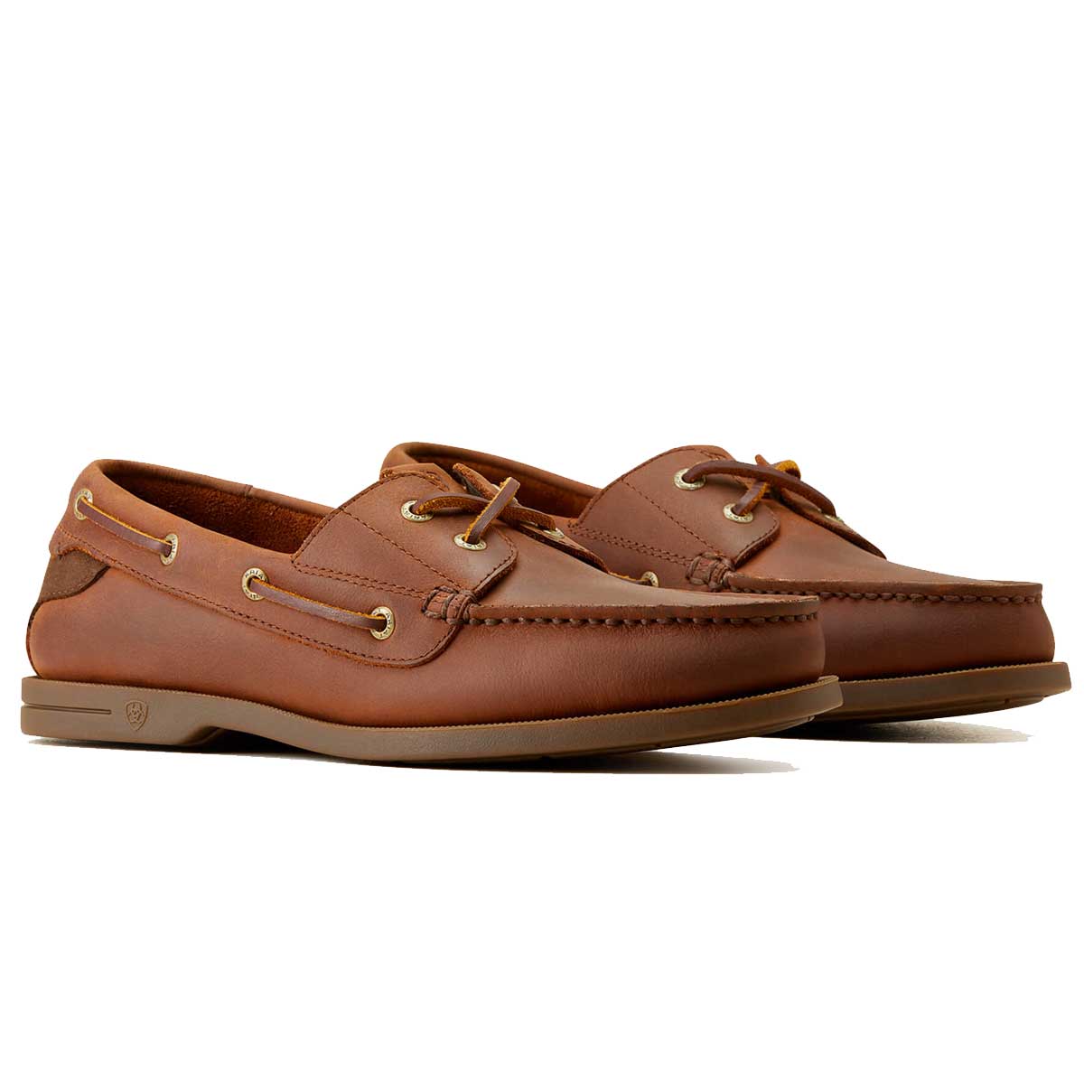 ARIAT Antigua Deck Shoes - Mens - Bridle Brown - Image 4