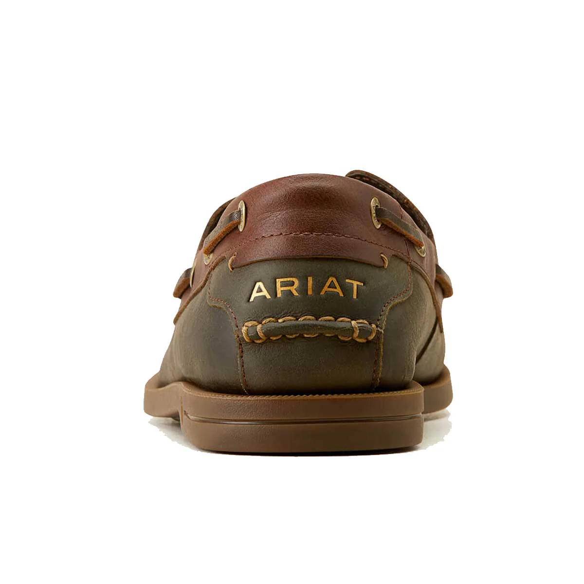 30% OFF - ARIAT Antigua Deck Shoes - Mens - Olive Night - Size: UK 10.5 - Image 3