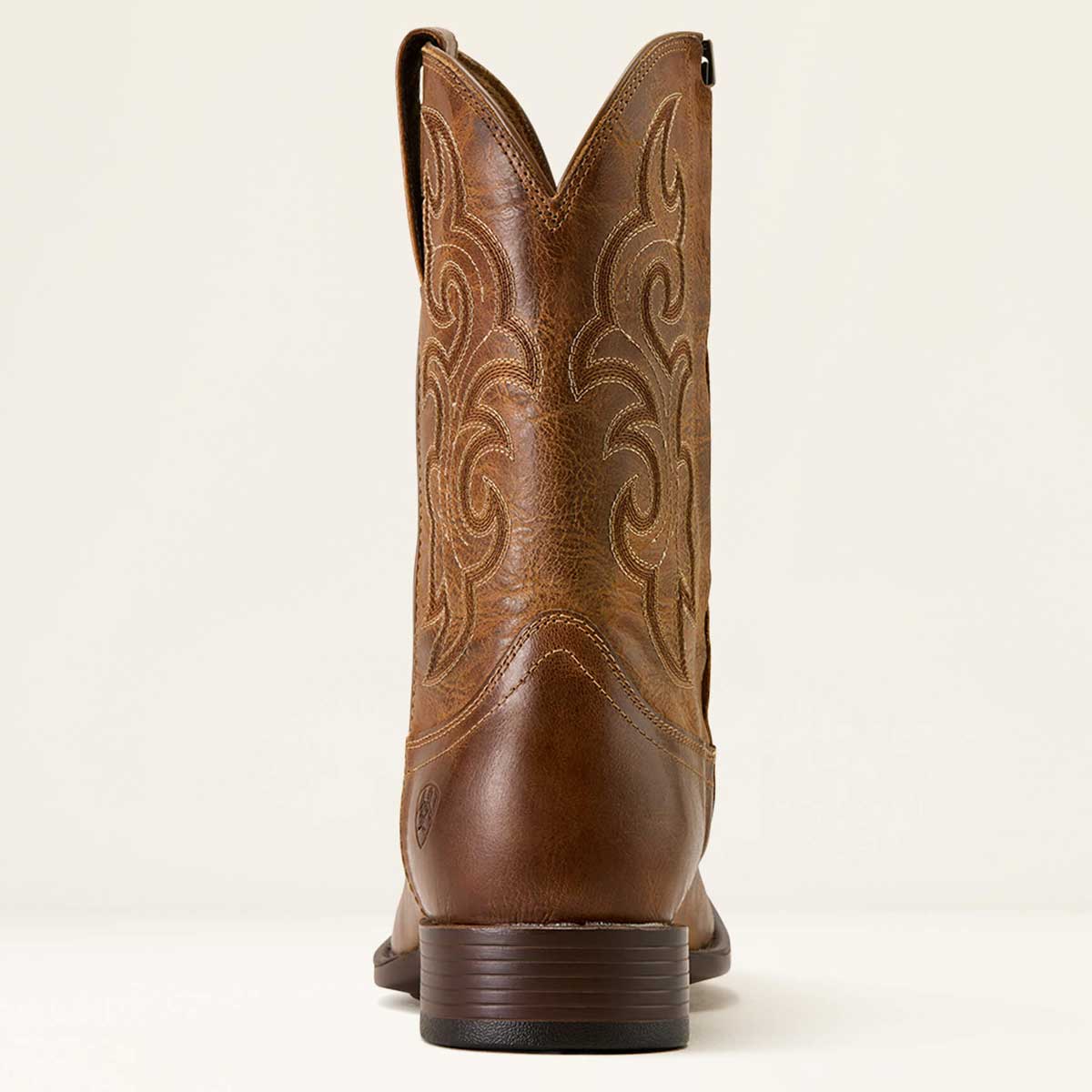 ARIAT Bodie Square Toe Western Boot - Mens - Honey Tan - Image 4