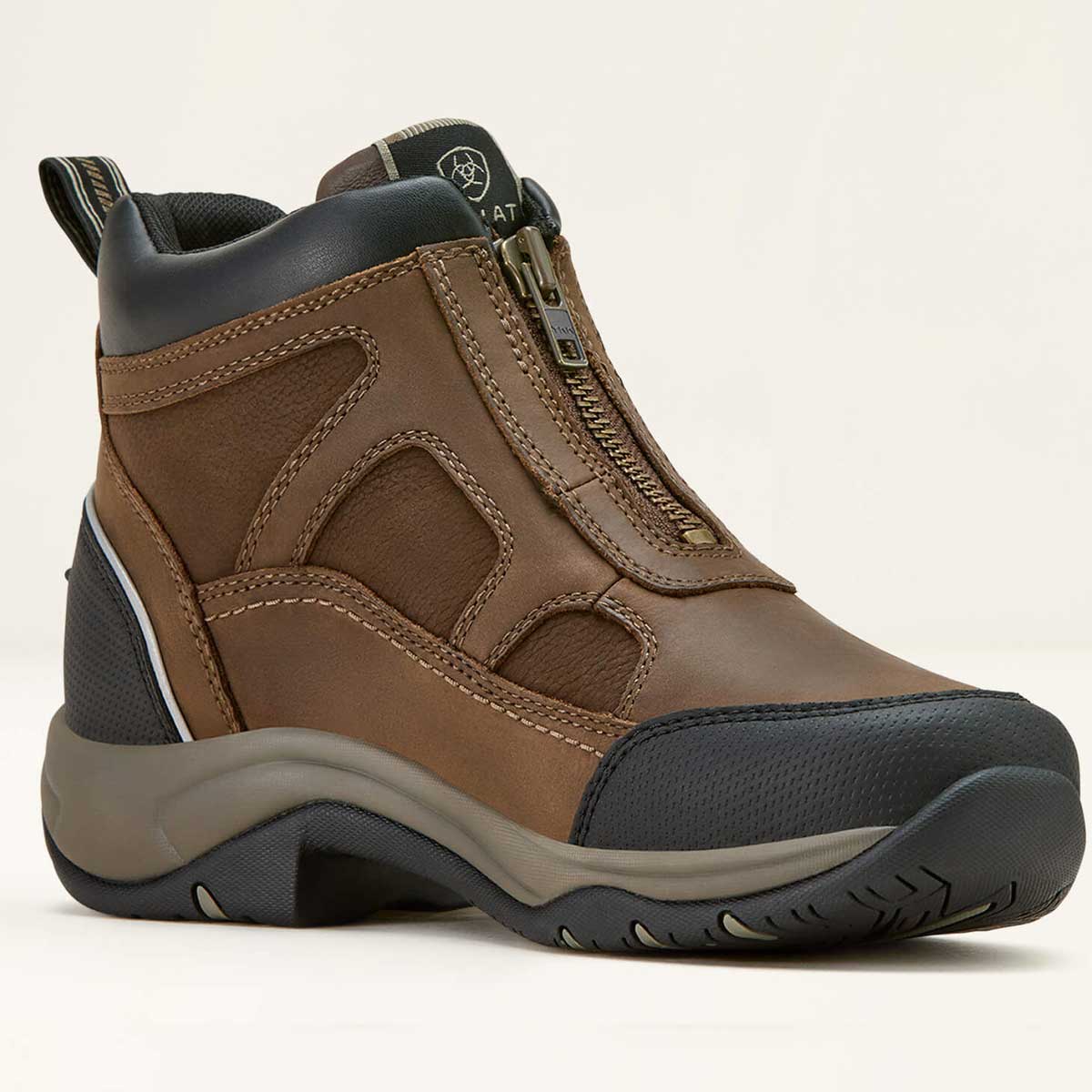ARIAT Boots - Womens Terrain H20 Zip Waterproof - Palm Brown - Image 8