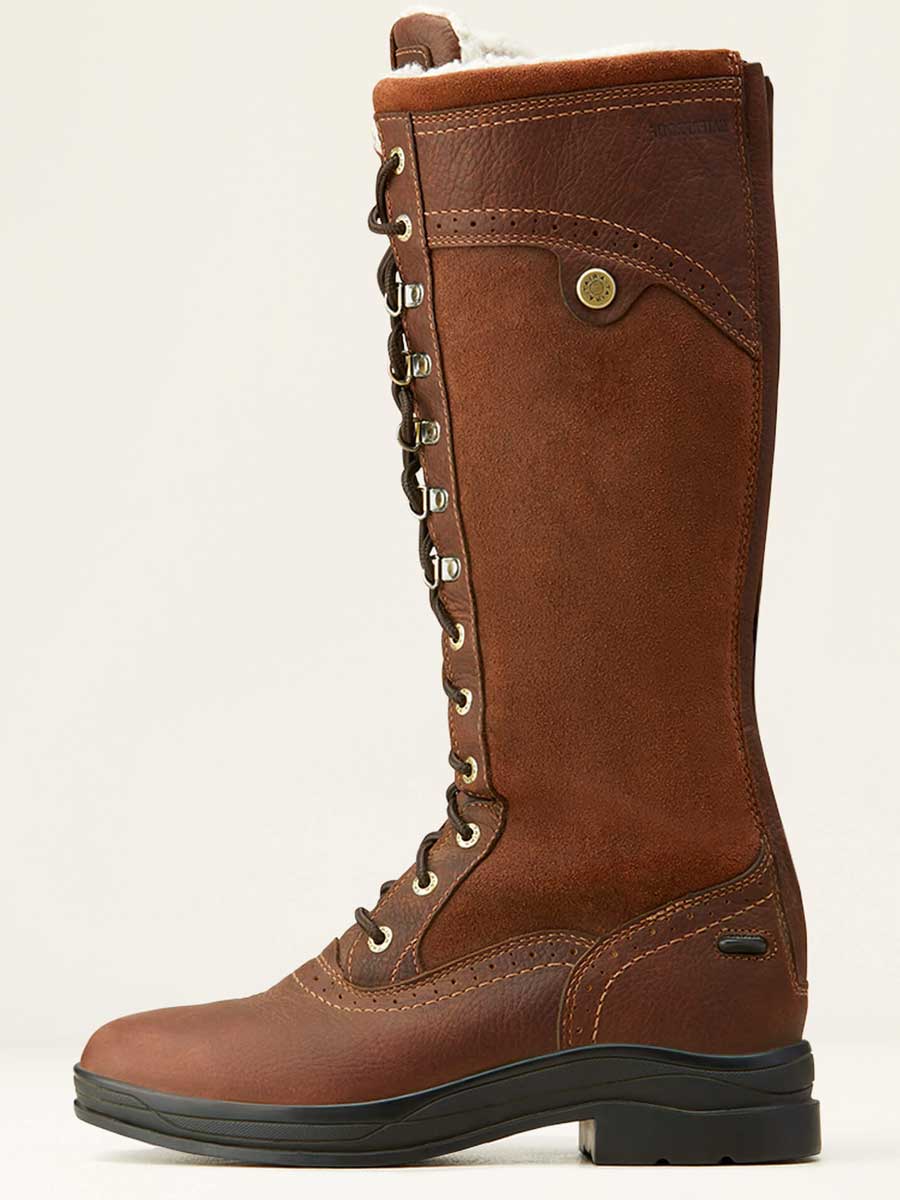 ARIAT Wythburn Tall Boots - Womens Waterproof Insulated - Dark Brown - Image 5