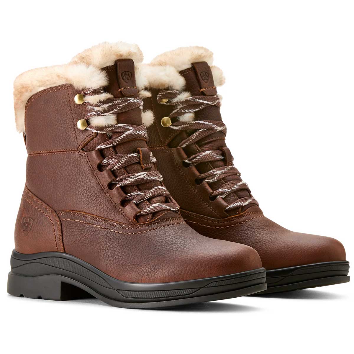 ARIAT Harper Sherpa H20 Waterproof Boots - Womens - Dark Brown - Image 6