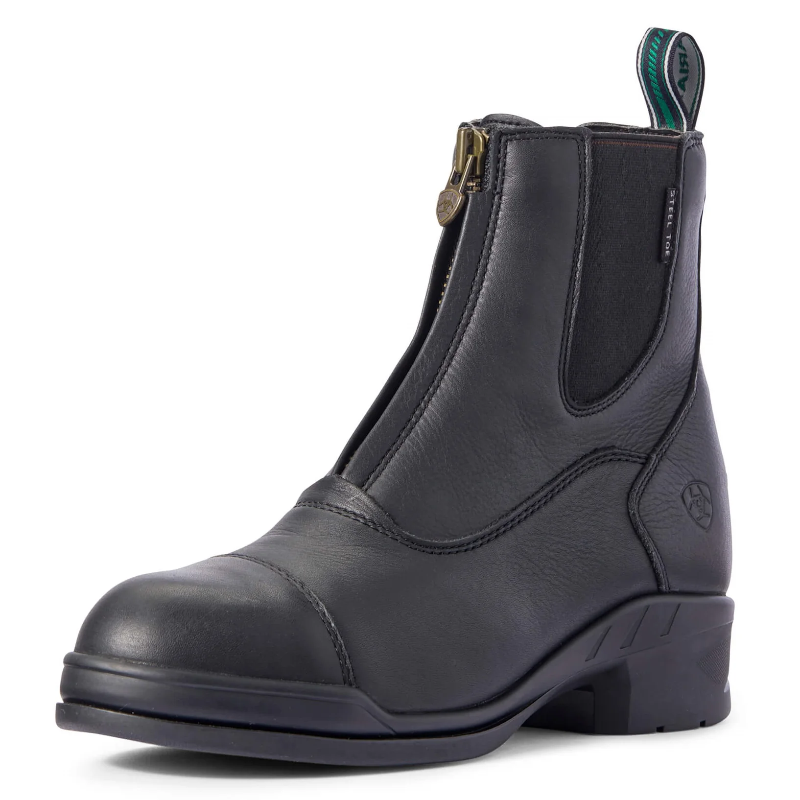 ARIAT Heritage IV Steel Toe Zip Paddock Boots - Womens - Black