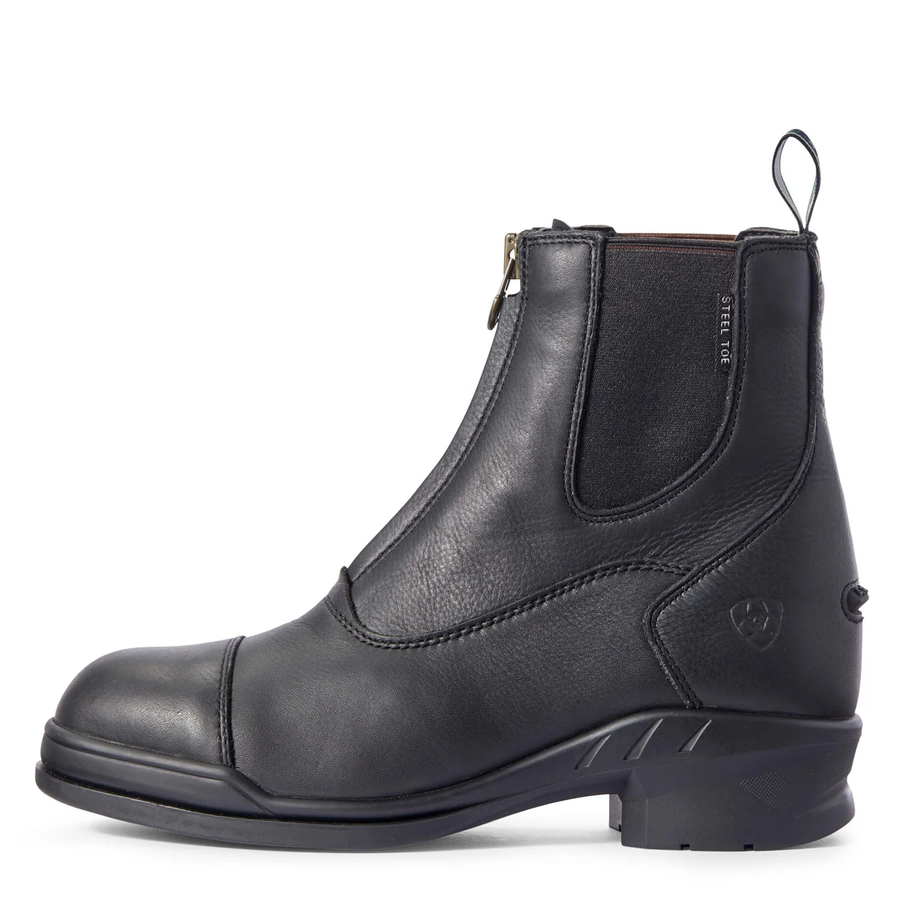 ARIAT Heritage IV Steel Toe Zip Paddock Boots - Womens - Black - Image 6