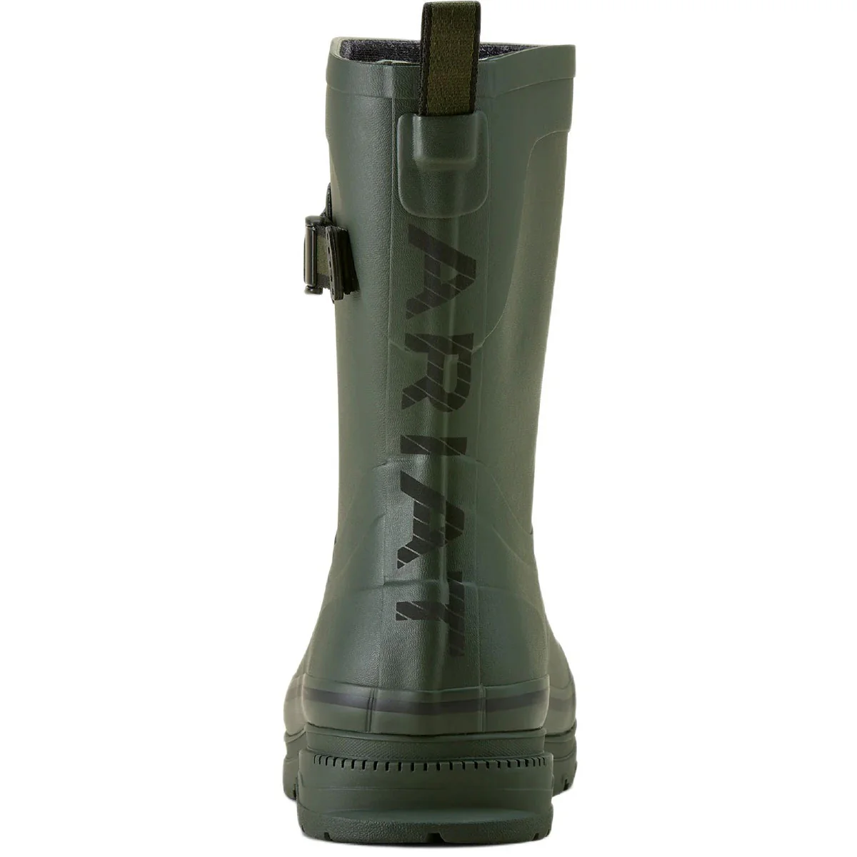 ARIAT Kelmarsh Mid Wellington Boots - Womens - Dark Olive - Image 2