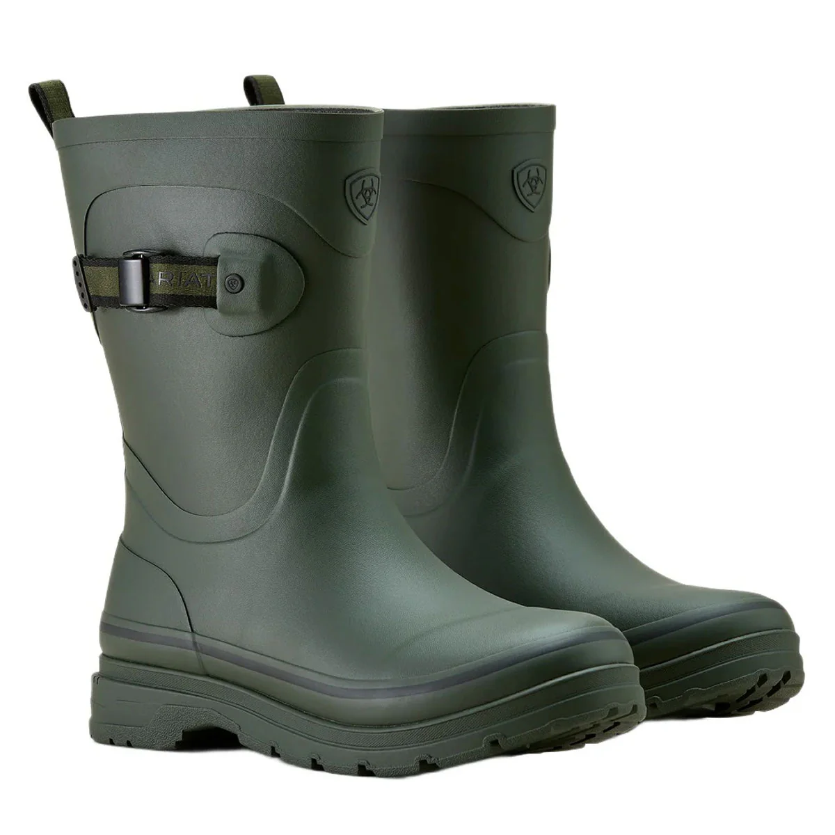 ARIAT Kelmarsh Mid Wellington Boots - Womens - Dark Olive - Image 3