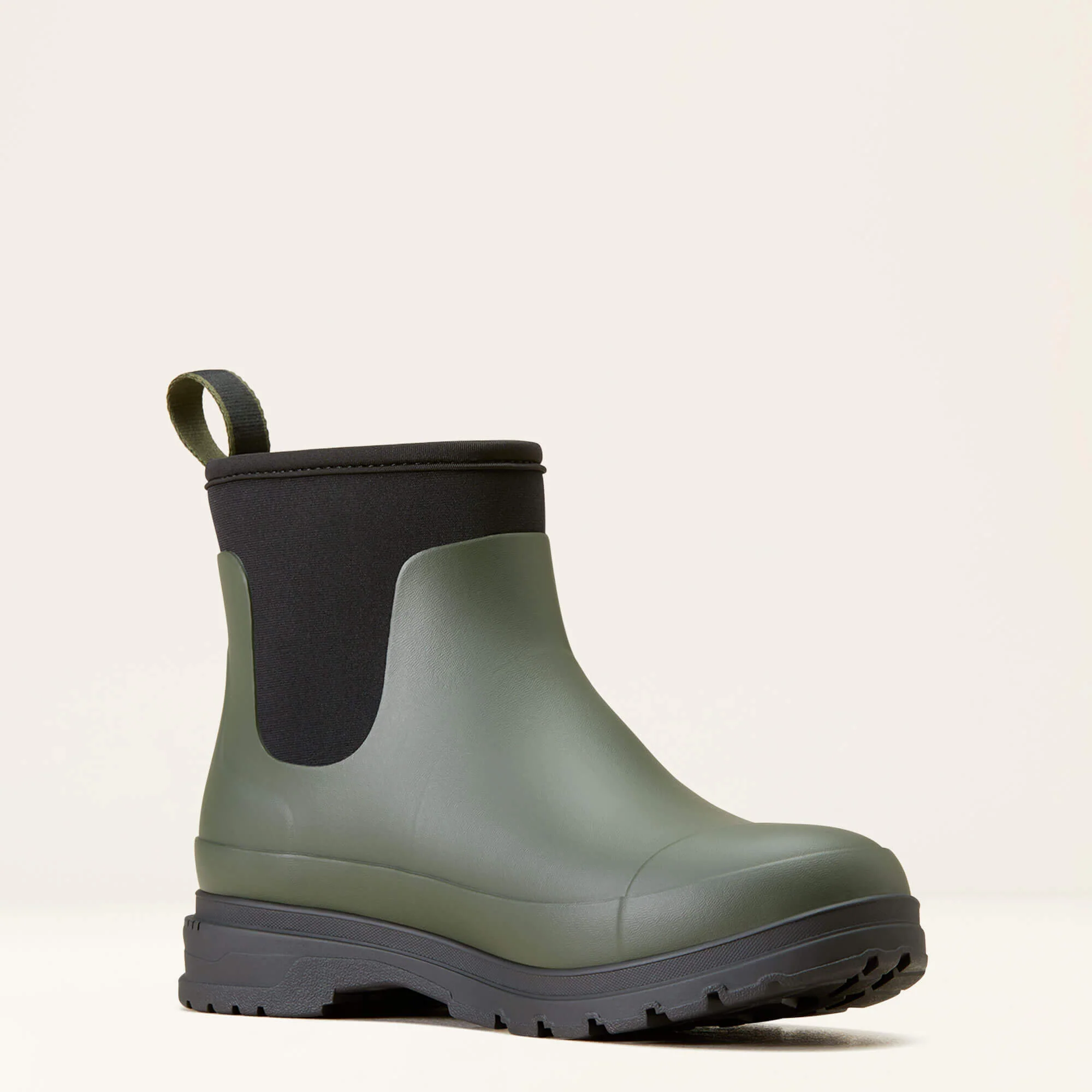 ARIAT Kelmarsh Shortie Rubber Boots - Womens - Olive - Image 6