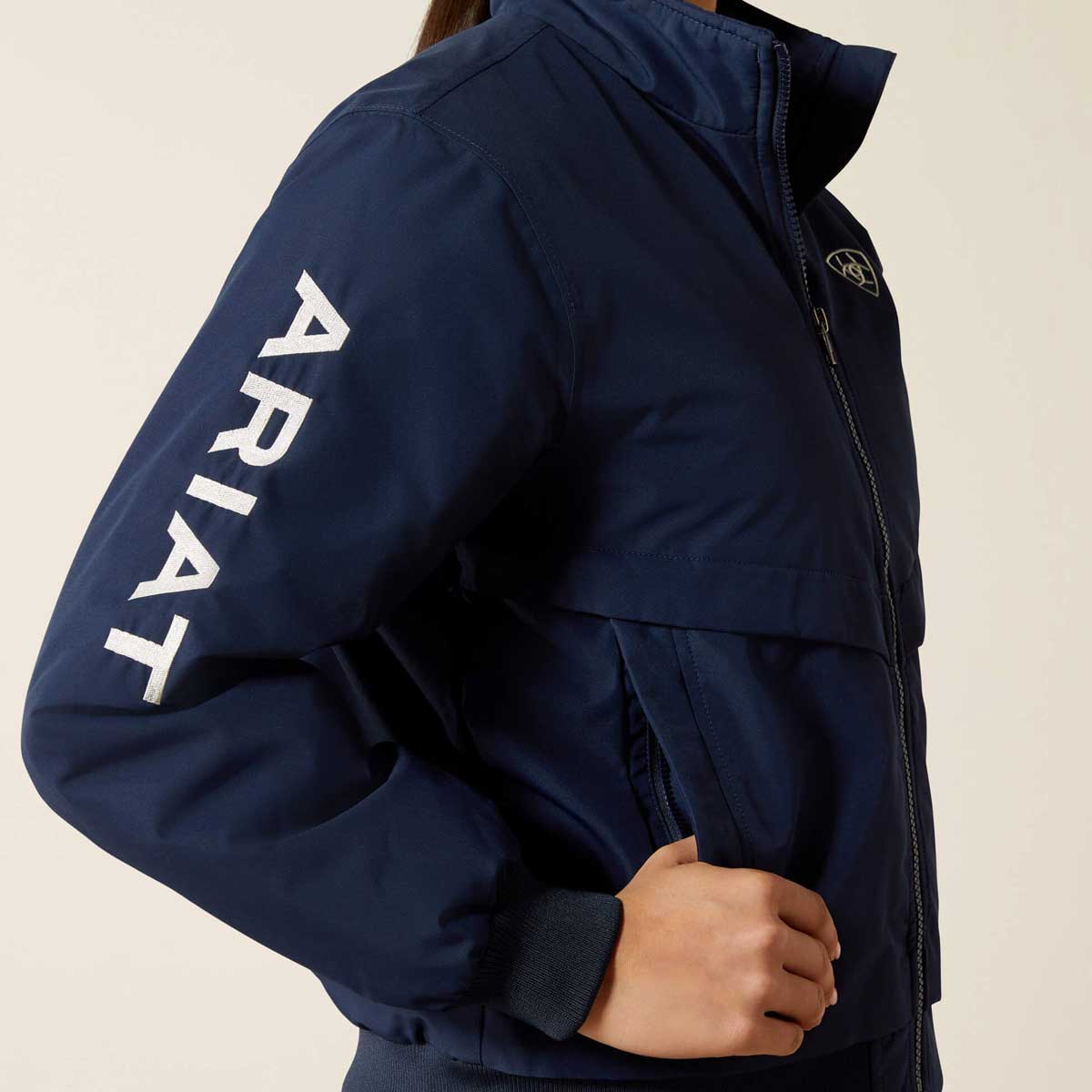 ARIAT Stable 2.0 Insulated Jacket - Kids - Navy - Image 3
