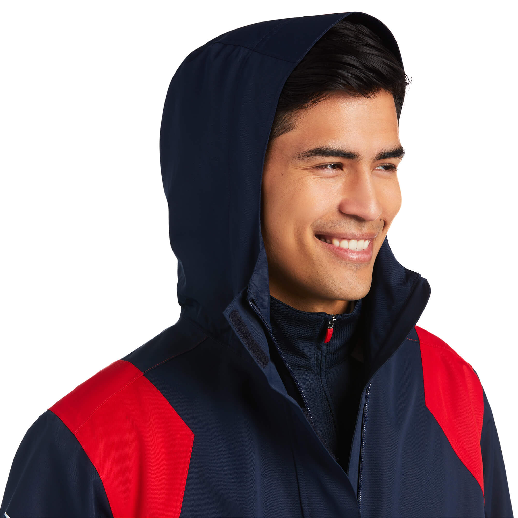 ARIAT Mens Spectator Waterproof Jacket - Team Navy - Image 5