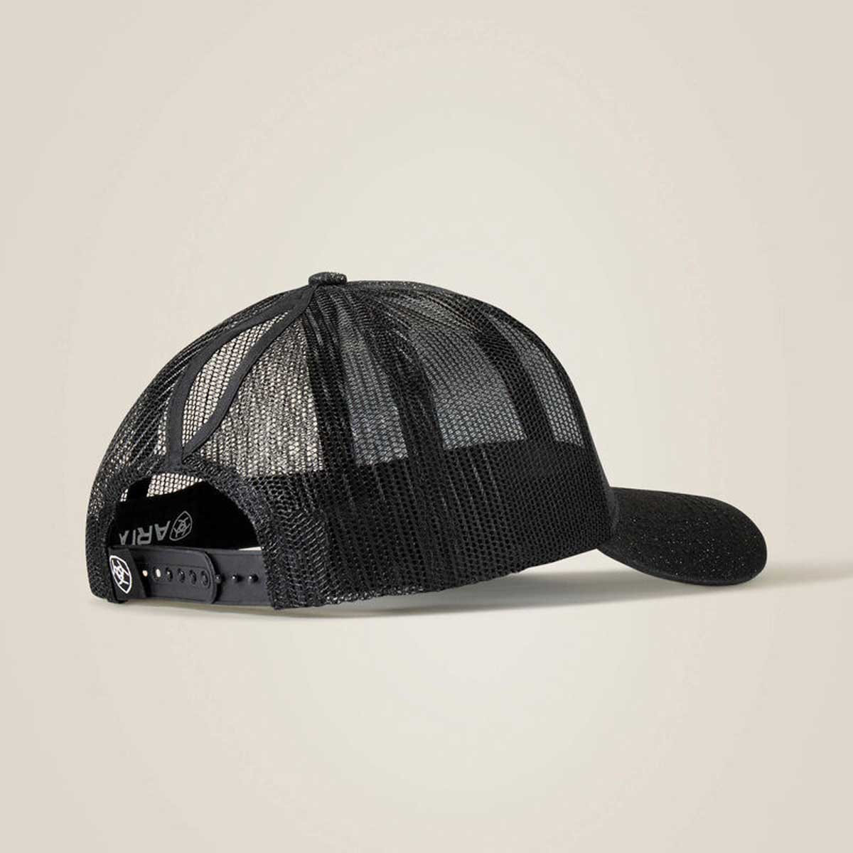ARIAT Messy Bun Glitter Cap - Womens - Black - Image 2