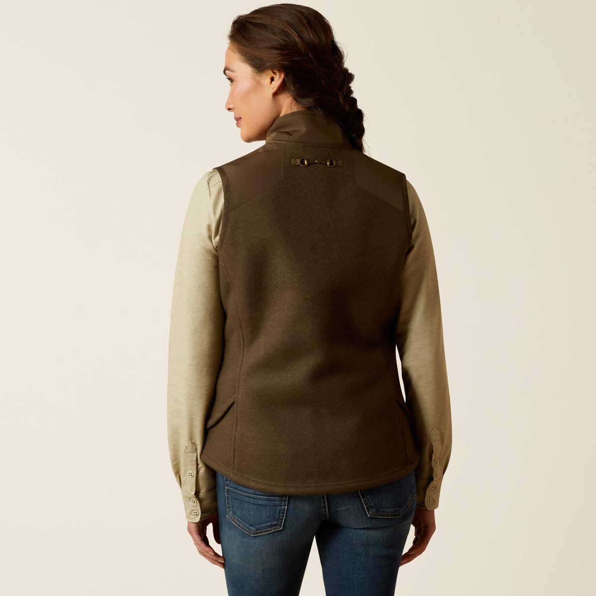 ARIAT Millbrae  Gilet - Womens - Earth - Image 5