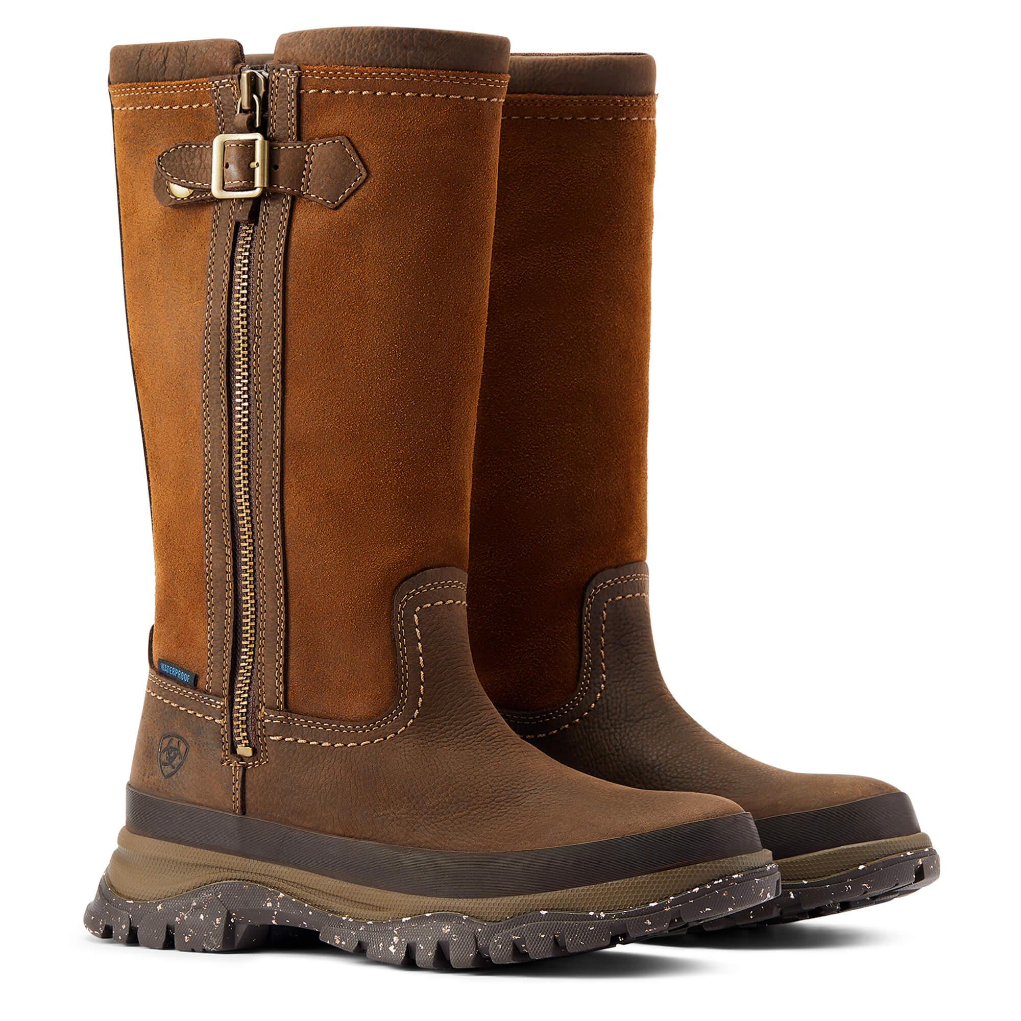 ARIAT Moresby Zip Waterproof Boots - Womens - Java - Image 7