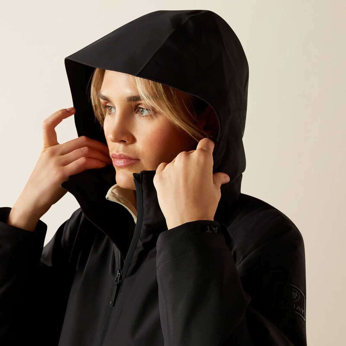 ARIAT Outer Banks Waterproof Jacket - Womens Insulated - Black - Image 6