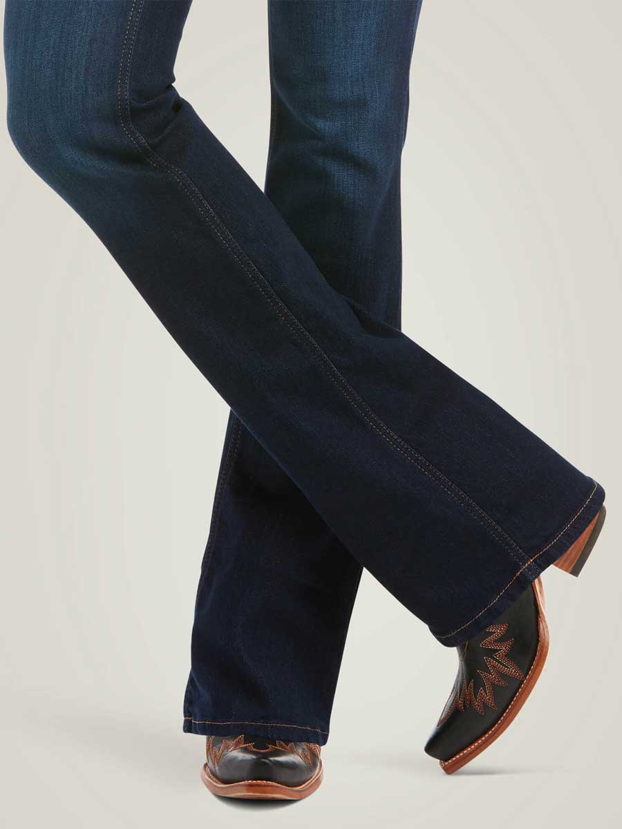 ARIAT R.E.A.L High Rise Ballary Boot Cut Jeans - Women's - Pennsylvania - Image 5