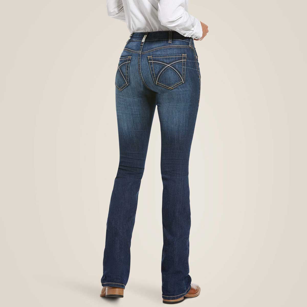 ARIAT R.E.A.L Perfect Rise Stretch Rosa Boot Cut Jeans - Women's - Lita - Image 3