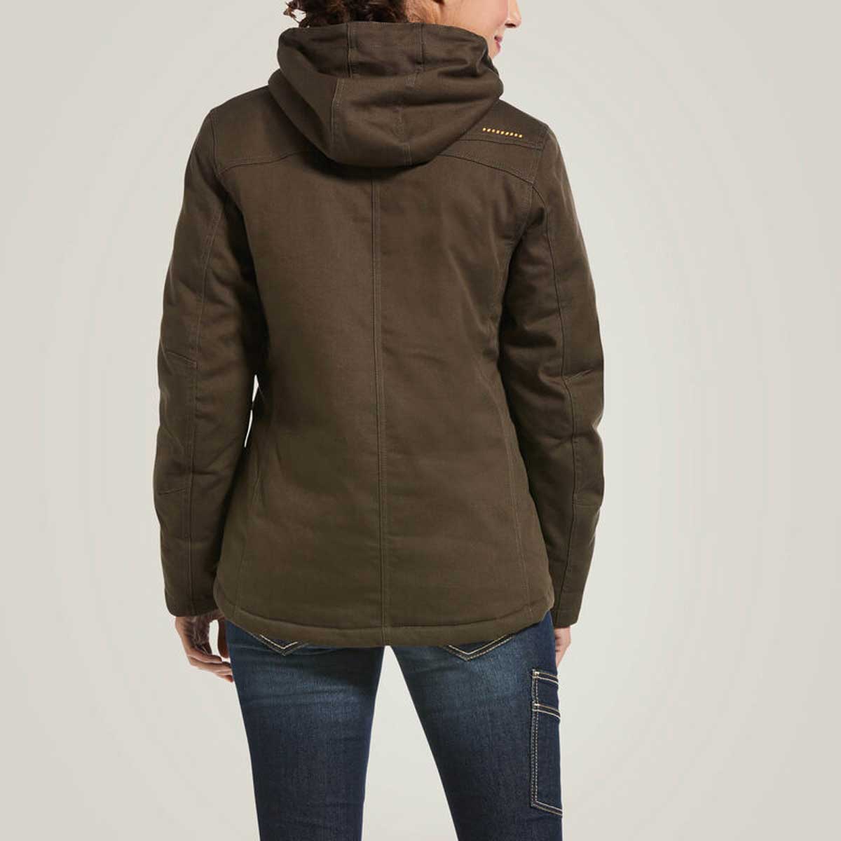 ARIAT Rebar DuraCanvas Insulated Jacket - Womens - Wren - Image 2