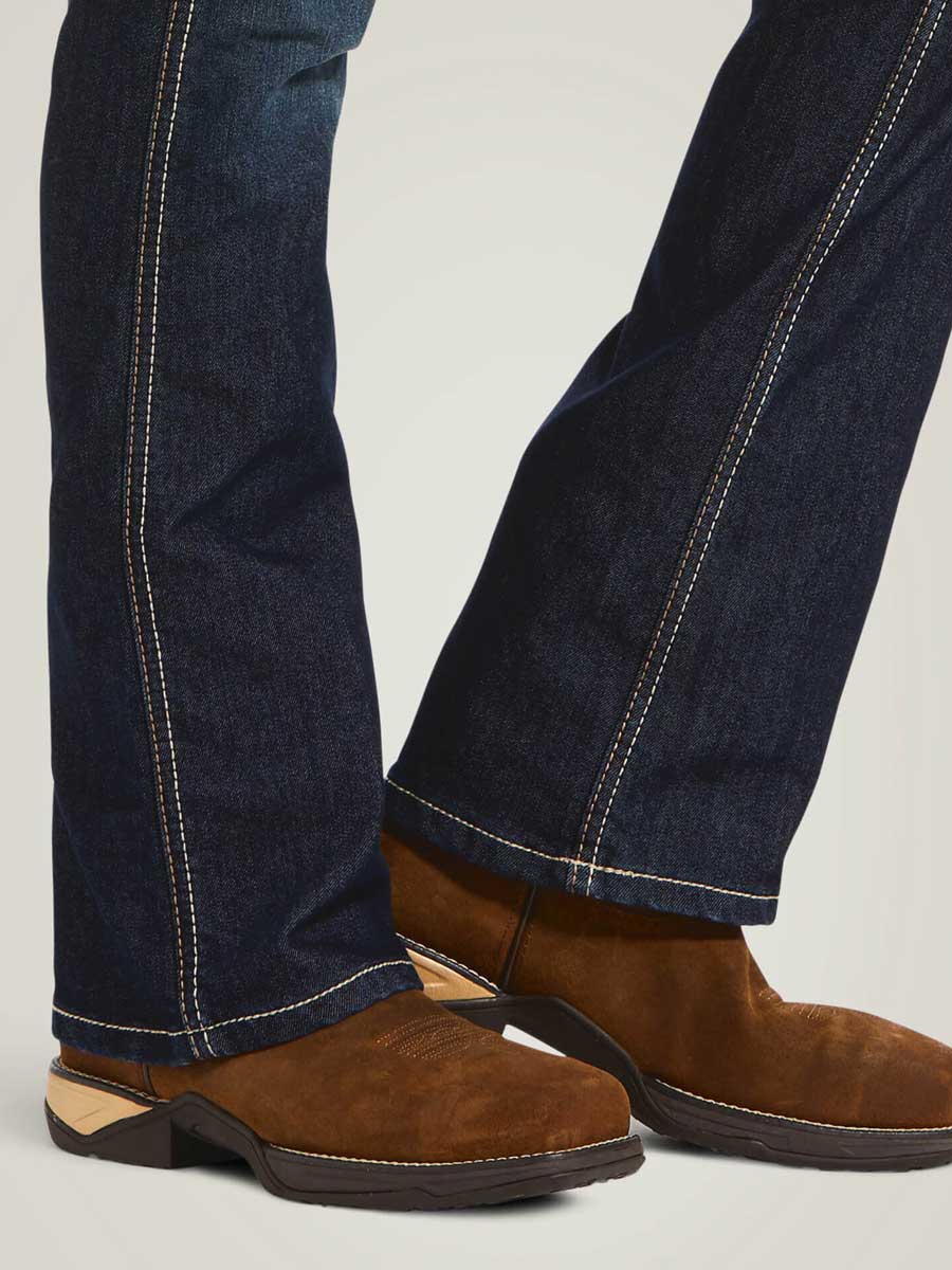 ARIAT Rebar DuraStretch Riveter Boot Cut Jean - Women's - Hallow - Image 6