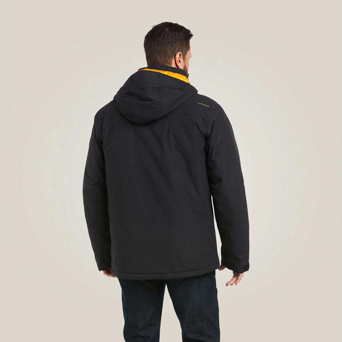 ARIAT Rebar Storm Fighter II Waterproof Jacket - Mens - Black - Image 3